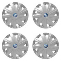 Puklice pre VW (modré) pre dodávky 16 Craft silver