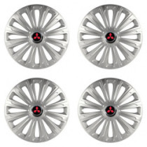 Puklice pre Mitsubishi (červené) 14 TREND RC