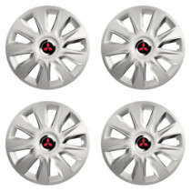 Puklice pre Mitsubishi (červené) 14 STRATOS RC