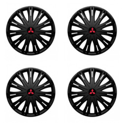 Puklice pre Mitsubishi (červené) 14 SPARK BLACK1
