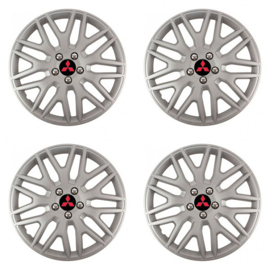 Puklice pre Mitsubishi (červené) 16 DAKAR