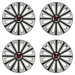 Puklice pre Mitsubishi (červené) 16 TREND RC double colour