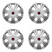 Puklice pre Mitsubishi (červené) 16 IMPULSE 16-VERSACO