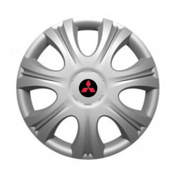 Puklice pre Mitsubishi (červené) 16 IMPULSE 16-VERSACO