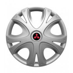 Puklice pre Mitsubishi (červené) 16 DYNAMIC