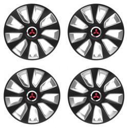 Puklice pre Mitsubishi (červené) 17 STRATOS BS