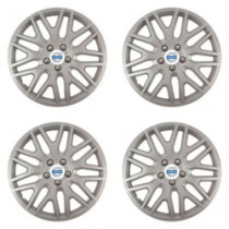 Puklice pre Volvo (biele) 14 DAKAR