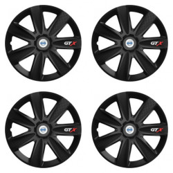 Puklice pre Volvo (biele) 14 GTX CARBON black