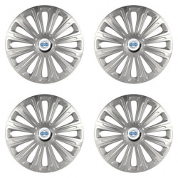 Puklice pre Volvo (biele) 14 TREND RC