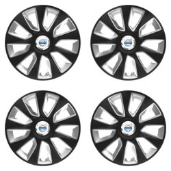 Puklice pre Volvo (biele) 14 STRATOS BS