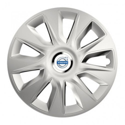 Puklice pre Volvo (biele) 14 STRATOS RC