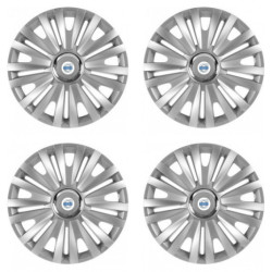 Puklice pre Volvo (biele) 14 ROYAL RC