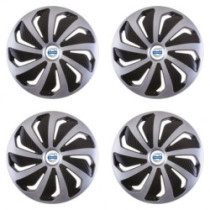 Puklice pre Volvo (biele) 15 WIND SB