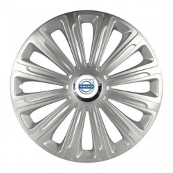 Puklice pre Volvo (biele) 15 TREND RC