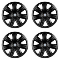 Puklice pre Volvo (biele) 15 COMFORT BLACK