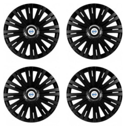 Puklice pre Volvo (biele) 15 ACTIVE RC BLACK