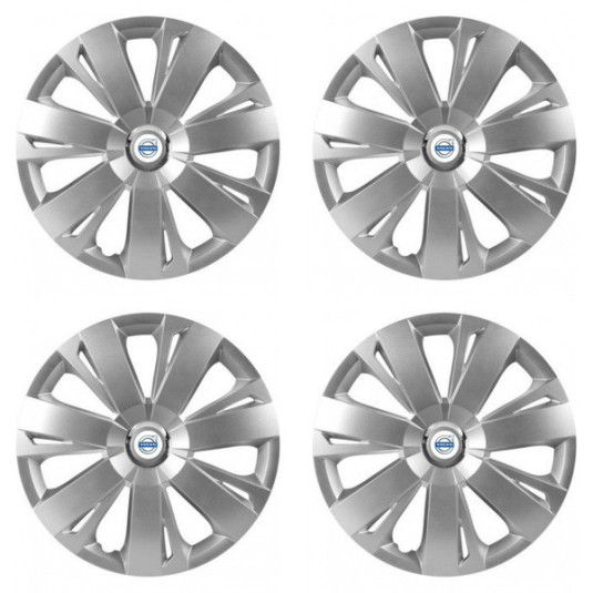 Puklice pre Volvo (biele) 16 ENERGY RC