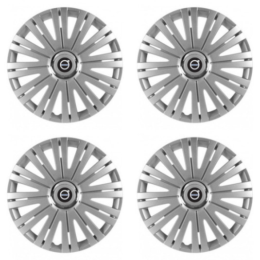 Puklice pre Volvo (čierne) 14 ACTIVE RC