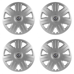 Puklice pre Volvo (čierne) 15 Master