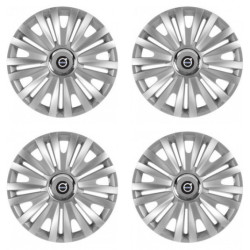 Puklice pre Volvo (čierne) 15 ROYAL