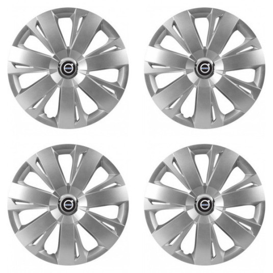 Puklice pre Volvo (čierne) 15 ENERGY RC