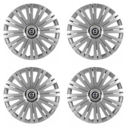 Puklice pre Volvo (čierne) 15 ACTIVE RC