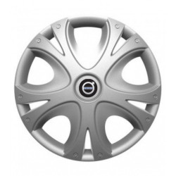 Puklice pre Volvo (čierne) 16 DYNAMIC