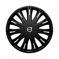 Puklice pre Volvo (čierne) 17 SPARK BLACK