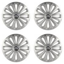 Puklice pre Fiat (čierny) 14 TREND RC