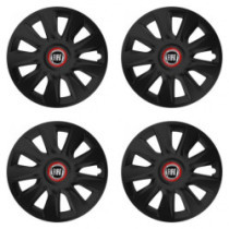 Puklice pre Fiat (čierny) 14 STRATOS RR black