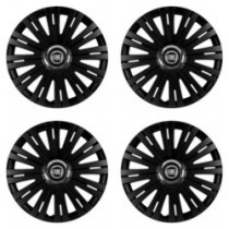 Puklice pre Fiat (čierny) 14 ACTIVE RC BLACK