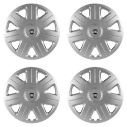 Puklice pre Fiat (čierny) 15 Master