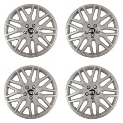 Puklice pre Fiat (čierny) 15 DAKAR