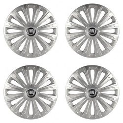 Puklice pre Fiat (čierny) 15 TREND RC