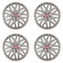 Puklice pre Fiat (červené) 14 DAKAR