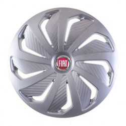 Puklice pre Fiat (červené) 15 WIND RC SI