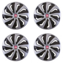 Puklice pre Fiat (červené) 16 WIND SB