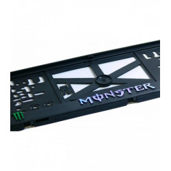 Podložka pod ŠPZ 3D Monster verzia 1