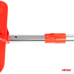 Výsuvná lopata na sneh s hliníkovou čepeľou 71-91 cm AMiO-04151