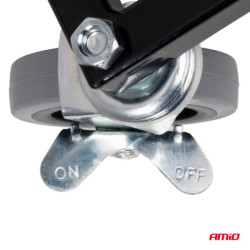 Dielenská stolička na kolieskach s úložným priestorom na náradie 150kg AMiO-04268