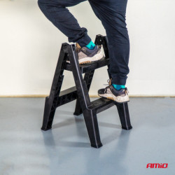 Dielenský rebrík - taburetka 51,5cm 150kg AMiO-04267