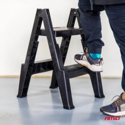 Dielenský rebrík - taburetka 51,5cm 150kg AMiO-04267
