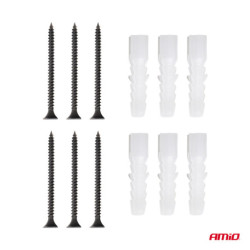 Magnetické držiaky na náradie 1x20cm 1x30,5cm 1x46cm sada AMiO-04263