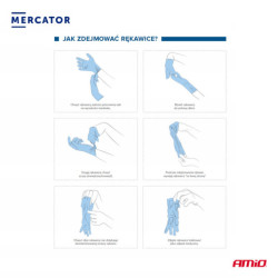 Nitrilové rukavice Nitrylex Basic veľkosť L, 100 ks black