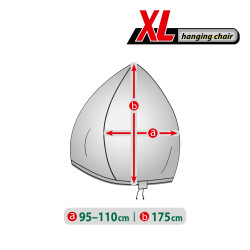Ochranná plachta na závesné kreslo L