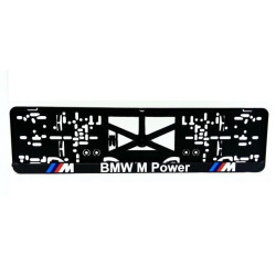 Podložka pod ŠPZ 3D BMW M POWER verzia 1
