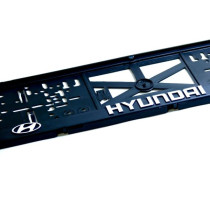 Podložka pod ŠPZ 3D HYUNDAI