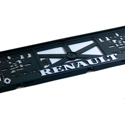Podložka pod ŠPZ 3D RENAULT staršie logo