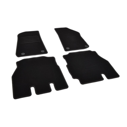 Koberce JEEP Wrangler suv 5dverové 5miestne (od 2018) textilné klasik