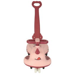 LED Swing FIX S1 Odrážadlo s rukoväťou ružová max. 65 kg